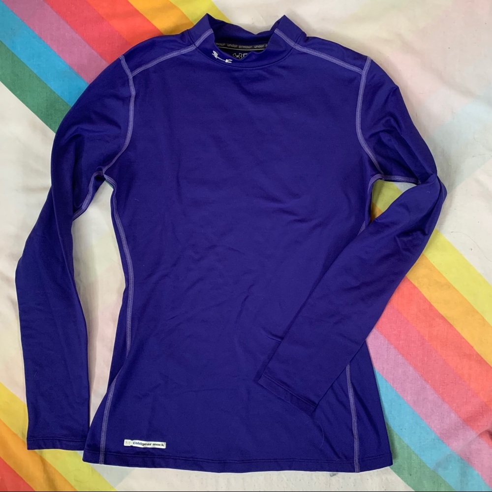 Under Armour ColdGear Fitted Mock Turtleneck